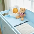 thumbnail image 5 of Ktaxon 3-Drawer Changing Table, Wood Infant Diaper Changing Station, Baby Dresser for Nursery, (Light Blue), 5 of 7