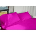 thumbnail image 3 of RV Camper Queen 60" X 80" Sheet Set 600 Thread-Count 100% Egyptian Cotton 6-Inch Deep Pockets - Made for RV - Hot Pink Color, 3 of 7
