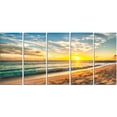 thumbnail image 2 of Plage Blanche à l'Le de Barbados - Uvre d'Art Moderne sur Toile, 2 of 3