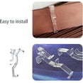 thumbnail image 2 of 15 Pcs Clips Window Blinds Hidden Clips Plastic Hidden Retainers For Horizontal Wood And Faux Wood Blinds, 2 of 4