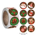 thumbnail image 3 of Christmas Sticker Labels - 1 Roll 500 Stickers, Personalized, Easy to Tear No Residue, for Bedroom Gift Boxes Party Decorations, 3 of 6