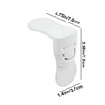 thumbnail image 3 of XIBUFE Upgraded Fridge Lock for Kids, Freezer Latches To Keep Door Closed, 3 of 4
