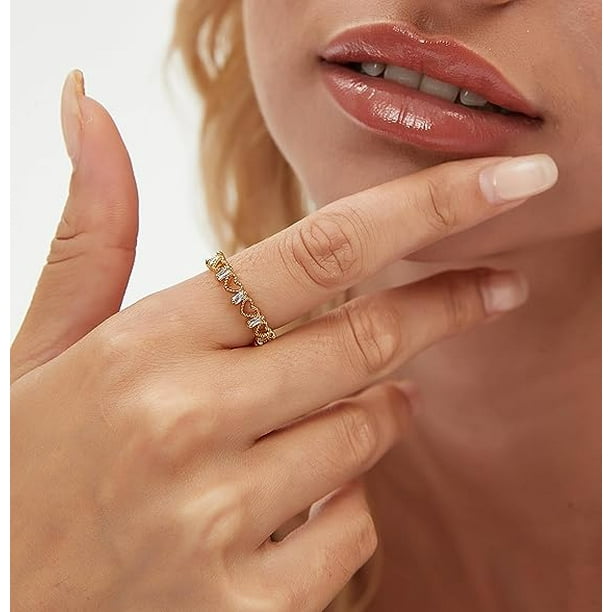 Dainty finger rings discount