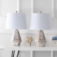 thumbnail image 6 of JONATHAN Y Isabella 21" Seashell LED Table Lamp, Natural Ivory (Set of 2), JYL4004A-SET2, 6 of 7