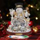 thumbnail image 4 of Adorno de diamantes Cristal Muñeco de Nieve Navideño Cgtredaw, Hecho a Mano, 4 of 9