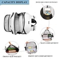 thumbnail image 3 of FORMRS Unisex School Backpack 17" Student Travel Bag with Laptop Compartment, Cute Chubby Cat, 3 of 7
