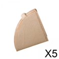 thumbnail image 1 of Filtros de papel cónico,Filtros de papel cónico para gotero de café,Papel de filtro de café natural sin blanquear,filtros de café sin blanquear para verter sobre el filtro de, 1 of 8