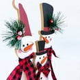 thumbnail image 4 of Letrero navideño Grace Home con diseño familiar de muñecos de nieve para decoración de sobremesa, 4 of 7