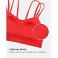 thumbnail image 3 of CRZ YOGA Softness Butterluxe V Neck Sports Bras for Women Workout Top Wireless Yoga Bras, 3 of 6