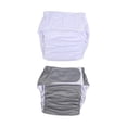 thumbnail image 1 of 2 Pcs Couches Lavables Réutilisables pour Adultes, Étanches, Absorption Maximale, 1 of 8