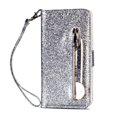 thumbnail image 4 of Case for FOXDOCK Samsung Galaxy S8 Glitter Zipper Wallet Case with Short Hand Strap, 4 of 4