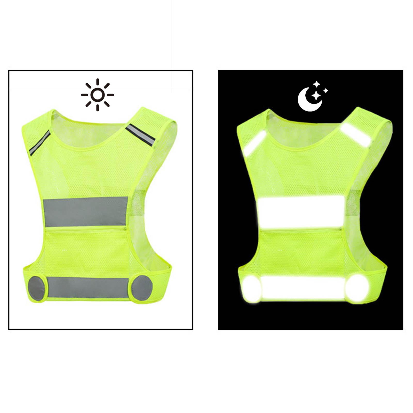 LAFGUR Bandes Réfléchissantes Pour Poignet, Bandes Réfléchissantes Pour Bras Et Jambes Haute Visibilité Pour Cyclisme De Nuit Course, Bandes Réfléchissantes