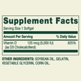 thumbnail image 3 of Spring Valley Extra Strength Vitamin D3 Softgels, 125 mcg (5000 IU), 100 Count, Supplement for Bone and Immune Health, 3 of 11