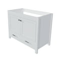 thumbnail image 2 of 42'' Bathroom Vanity without sink ,Multi-functional Bathroom Cabinet with Doors and Drawer, Solid Frame and MDF Board (Only Base), 2 of 9