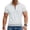 White, variant on ZUKMRJPC Mens Short Sleeve Shirts Quarter Zip Casual Collared Summer Golf Shirts Slim Fit Lightweight Athletic Workout Summer Tops