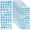 Blue, variant on Aylifu Self Adhesive Alphabet Stickers, Colorful Sparkling Rhinestones Letters for Diy Grad Hat Handicraft Arts Decor, 8 Sheets