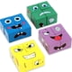 thumbnail image 3 of EXPRESIONES DE MADERA BLOQUEO PARENTE-NIÑOS Patrón de cara interactiva Bloques de construcción Juegos de mesa Caja de hierro de juguete colorido seguro Eigraketly FN001189-01B, 3 of 7
