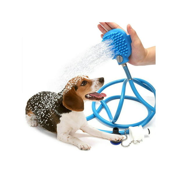Pet Bathing Grooming Tool Scrubbing Shower Head Attachment For