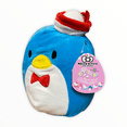 thumbnail image 4 of Squishmallow Tuxedo Sam Hello Kitty 8" Plush, 4 of 5