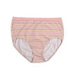 thumbnail image 2 of Fruit of the Loom Women's 10 Pack Cotton Brief Plus Size Panties (Assorted,12), 2 of 6