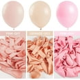 thumbnail image 3 of Light Pink Balloons 50 pcs 12 Inch Pastel Baby Pale Blush Pink Latex Balloons for Graduation Wedding Baby Shower Gender Reveal Princess Bachelorette Birthday Party Decorations Pink-Q01, 3 of 14