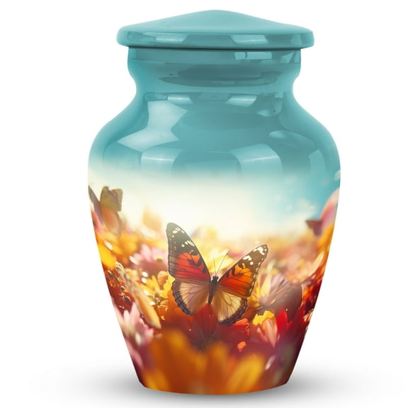Keepsake Urns For Ashes Small - Memorial Urns For Human Ashes - Cremation Urns For Human Ashes Adult Male - Urn For Human Ashes Adult Woman - Butterfly Keepsake Urn (Size - 3Inch, 1Pcs)