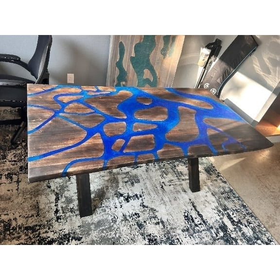 6 Ft. Epoxy Resin Table