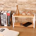 thumbnail image 2 of 2 Layers Kitchen Wooden Spices Rack Free Standing Shelf Rack Glass Pot Jars Seasoning Bottle Storage Racks Organizer Holder, 2 of 5
