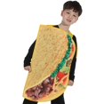 thumbnail image 2 of Disfraz de taco para niños SPUNICOS, ligero, para niños de 6 a 10 años, 2 of 7