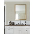 thumbnail image 3 of Advantage Cantor Beige Faux Grasscloth Wallpaper, 3 of 4