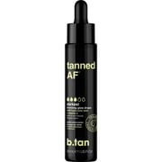 b.tan Darkest Self Tan Drops for Face & Body | Get Tanned - Darkest Gradual Self Tanner Bronzing Glow Drops, Vegan, Cruelty Free, 1.0 Fl Oz C35