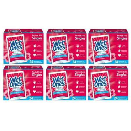  Wet Ones Antibacterial Hand Wipes Canister Tropical 