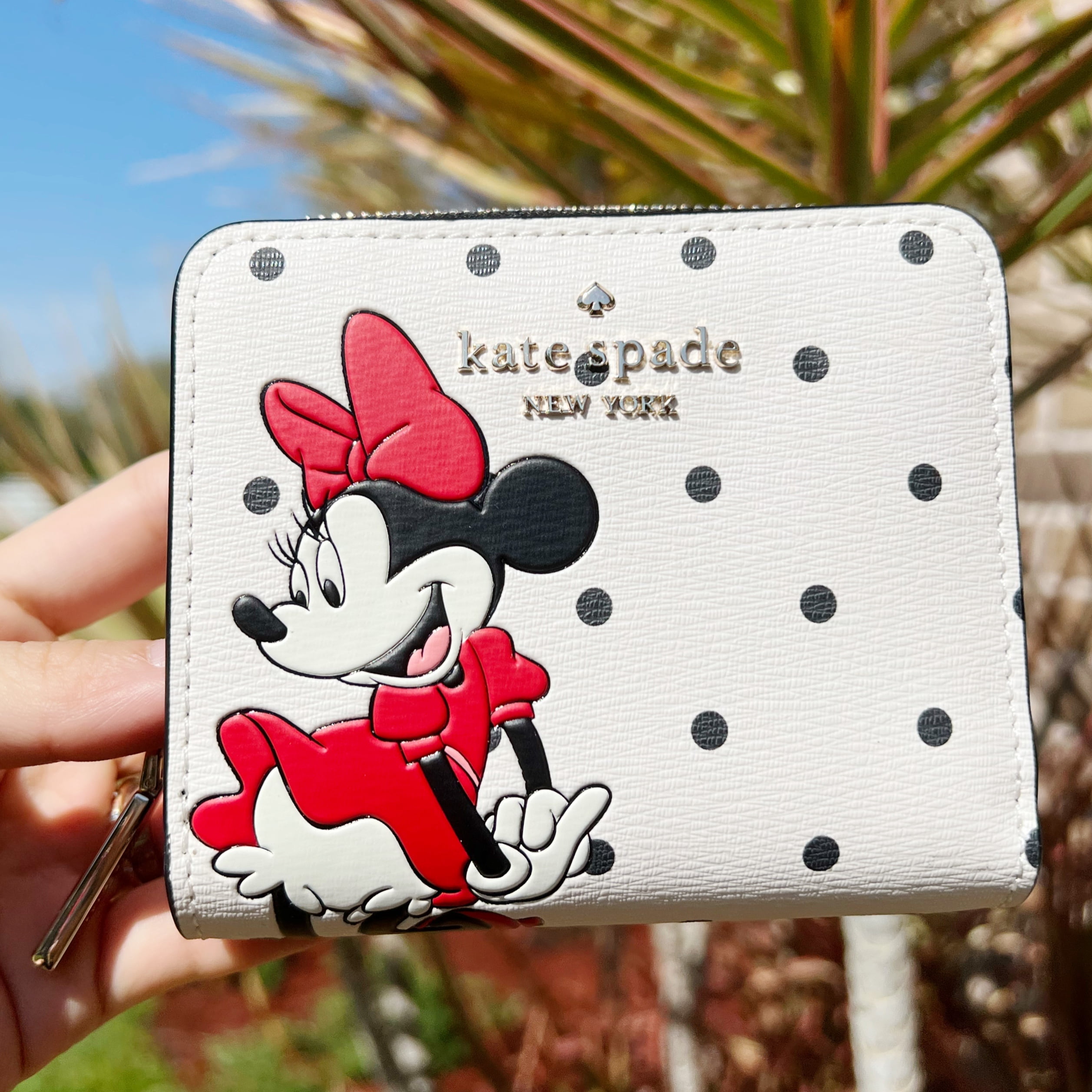 Disney x Kate Spade Minnie Mouse Small Zip Around Honduras Ubuy