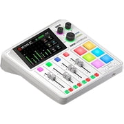 Rode RODECaster Duo Integrated Audio Production Studio, White