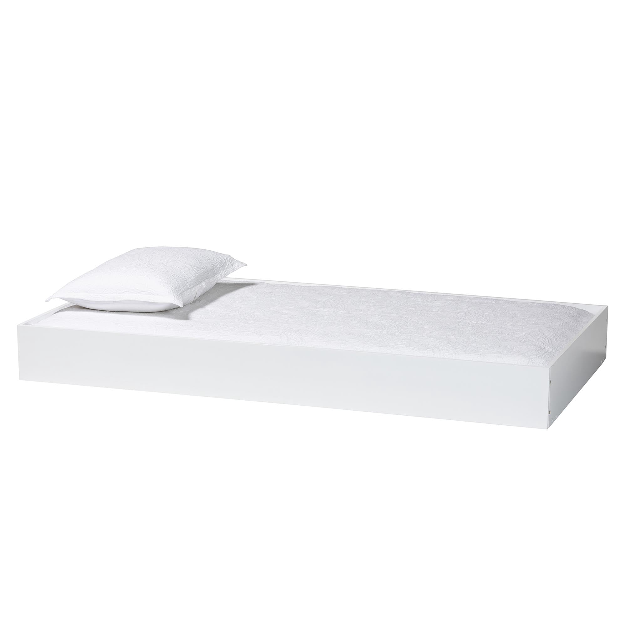 Baxton Studio Roni Modern Trundle, Twin, White