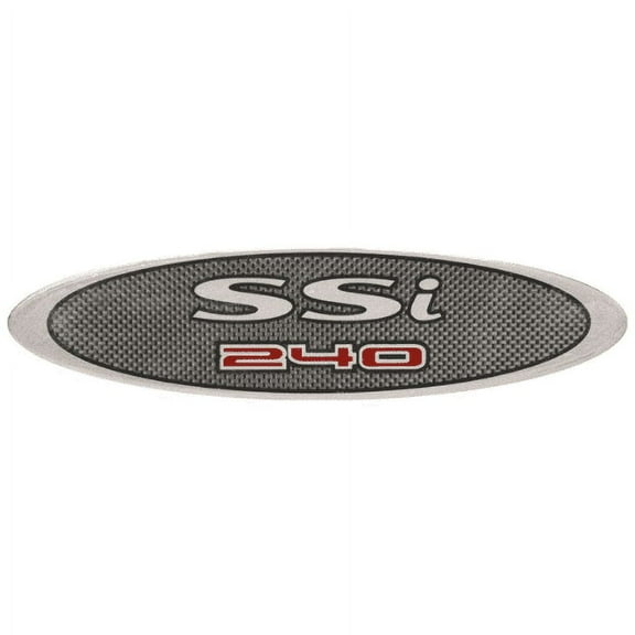 Chaparral Boat Raised Decal U15558-01 | SSI 240 Glossy Silver