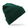 thumbnail image 1 of Beechfield Heritage Adults  Premium Plain Winter Beanie Hat, 1 of 2