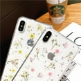 thumbnail image 4 of iPhone 7 Case Dry Flower Liquide Giliter Soft Slim Shockproof Cover Apple iPhone 7 Case Cover - Purple, 4 of 5