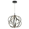 thumbnail image 1 of Artika Meridian Modern LED Pendant Light Fixture, Black, 1 of 5