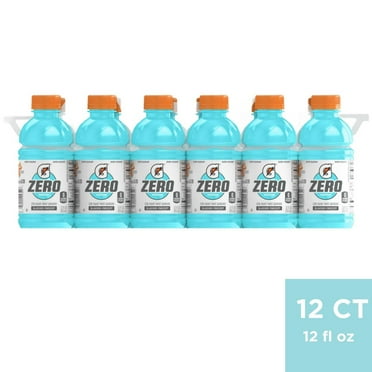 2X - Gatorade G Zero Glacier Freeze Sports Drink - 12pk/12 fl oz Bottles