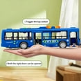 thumbnail image 5 of Toy Bus, Interactive Toy, Light And Music Effect Simulation Model Educational Puzzle Early Learning, Plastic Material Durable Design For Kids, 5 of 7