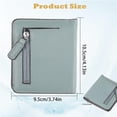 thumbnail image 3 of braveheart Durable Leather Purse For Unisex Compact And Stylish Wallet Easy To In Bag Small Wallet blue 1Set, 3 of 6