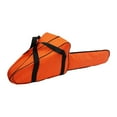 thumbnail image 3 of FashionCha Chainsaw Carry Case Chainsaw Carrying Bag Dustproof Protective Convenient Zipper Orange, 3 of 9