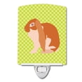 thumbnail image 1 of Carolines Treasures BB7788CNL English Lop Rabbit Green Ceramic Night Light, 1 of 1