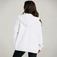 thumbnail image 6 of SUNBS Drawstring Zip Up Hoodies for Women Fall Cute Jacket Oversized Casual Sweatshirts with Pocket, 6 of 6