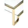 thumbnail image 4 of Pangea Home Laurence Metal Coffee Table in Polished Gold, 4 of 4