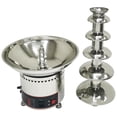thumbnail image 6 of Chocolate Waterfall Fountain 6 Tiers Digital Display Button 180W Stainless Steel Wedding Party Birthday Party, 6 of 8