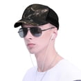 thumbnail image 4 of Zufioo Medieval Knight And Dragon Print Mesh Baseball Cap, Adjustable Sport Travel Hat Accessory for Men and Women, 4 of 7