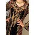 thumbnail image 4 of Sethi Trades Traditional Indian Party Wear Georgette Gown Set – Heavy Embroidered Kurta, Dupatta & Pant, 4 of 9
