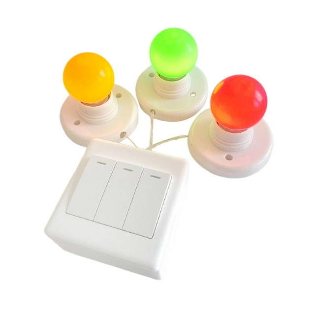 Accesorio para tablero de actividades, material para tablero de actividades, juguete sensorial interactivo de habilidades básicas, piezas de luz para